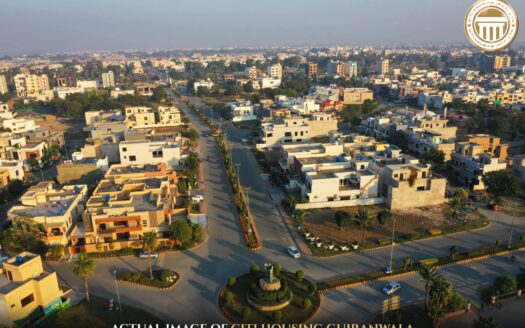 PLOT FOR SALE 13 MARLA CORNER IN CITI HOUSING GUJ